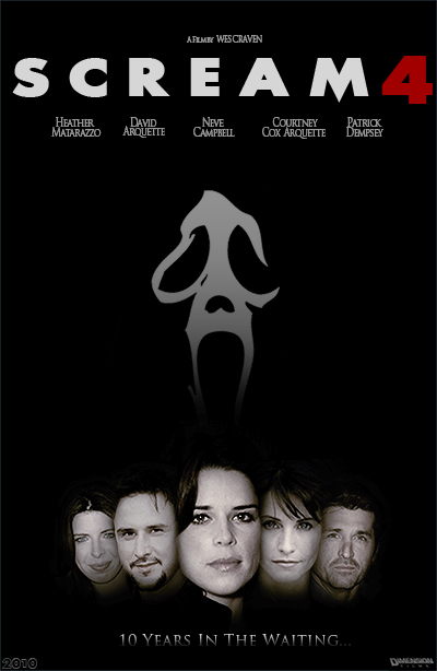 Affiche du film Scream 4 