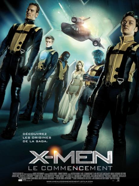 Affiche du film X-Men Le commencement 