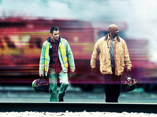 chris pine denzel washington
