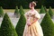 emily blunt dans ses jardins