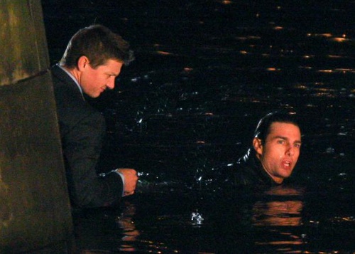 tournage jeremy renner tom cruise