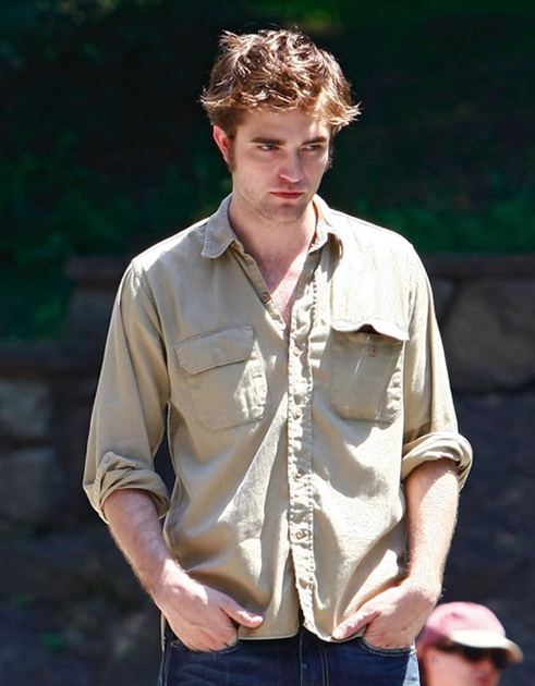 robert pattinson tournage