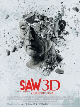 Affiche du film Saw 3D : chapitre final