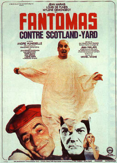 Affiche du film Fantômas contre Scotland Yard 