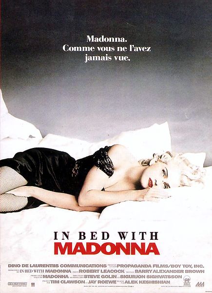 Affiche In bed with Madonna