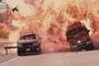 des voitures en feu