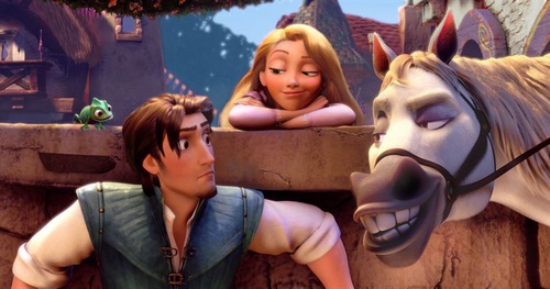 le cam leon flynn raiponce le cheval   raiponce