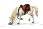 le cheval reniflant