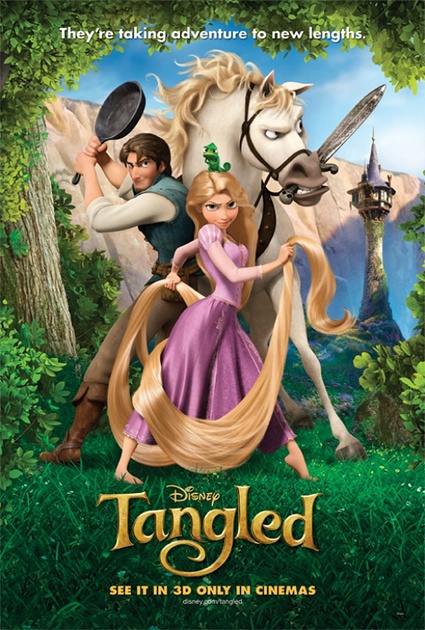 nouvelle affiche du film raiponce