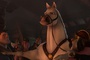 un cheval   raiponce