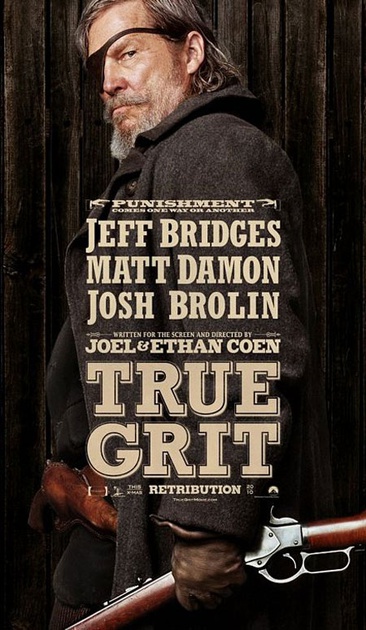 Jeff Bridges - True Grit Poster