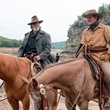 Matt Damon et Jeff Bridges à cheval