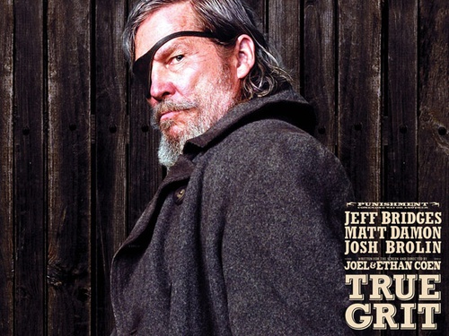 Jeff Bridges - True Grit poster teaser
