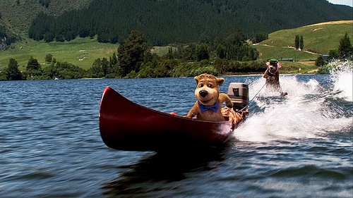 Yogi en bateau