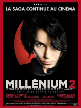 Affiche du film Millenium 2 - La Fille qui rêvait d’un bidon d’essence et d’une allumette