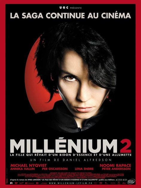 Affiche du film Millenium 2 - La Fille qui rêvait d’un bidon d’essence et d’une allumette 