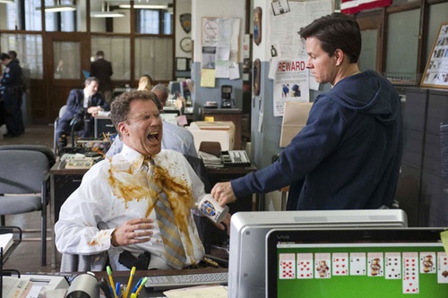 mark wahlberg jetant du caf   sur will ferrell