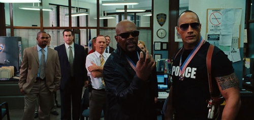 michael keaton samuel lee jackson dwayne johnson