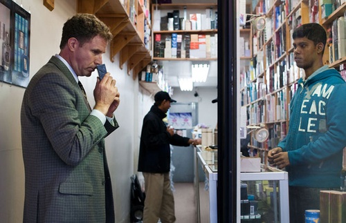will ferrell sentant un paquet