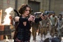 milla jovovich entour  e de zombies