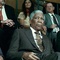 morgan freeman au centre - Invictus 