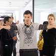 Nicolas Cuche, Elie Semoun et Virginie Efira