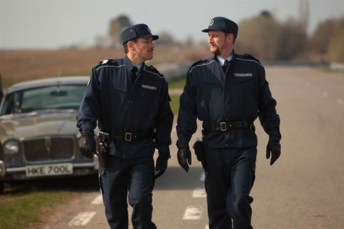 Benoit Poelvoorde et Dany Boon sur la route
