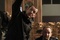 Benoit Poelvoorde et Dany Boon sur le tournage de Rien à déclarer