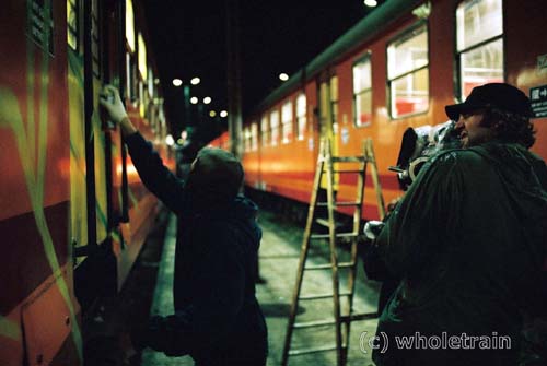 tournage du film wholetrain