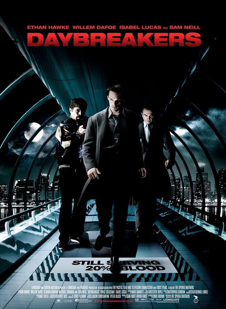 nouvelle affiche promotionnelle pour le film daybreakers