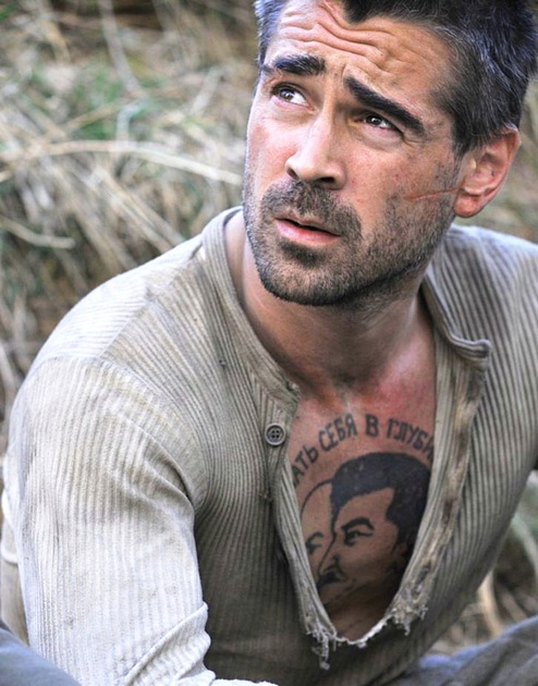 Colin Farrell tatouage