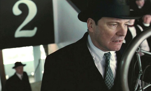 Colin Firth dans le stade