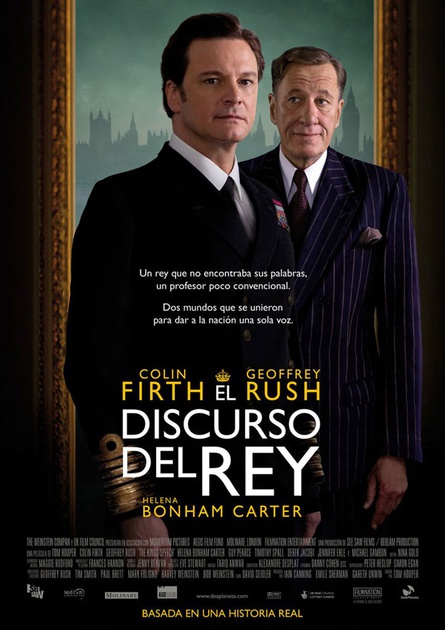 The King Speech english poster