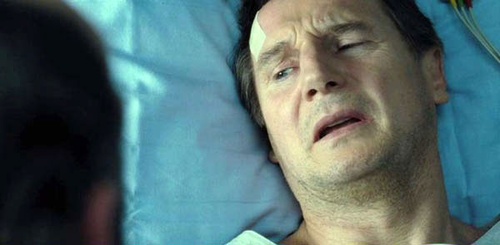 Liam Neeson à l'hôpital