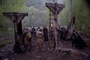 scene exterieur film Black death