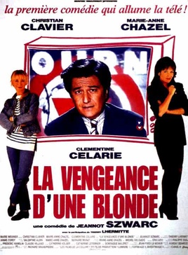 Affiche du film La vengeance d'une blonde