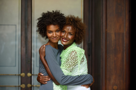 Les deux filles Fleur du d  sert