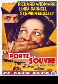 Affiche du film La porte s'ouvre