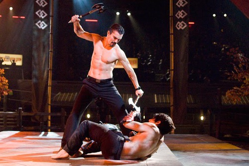 Tekken combat a la hache