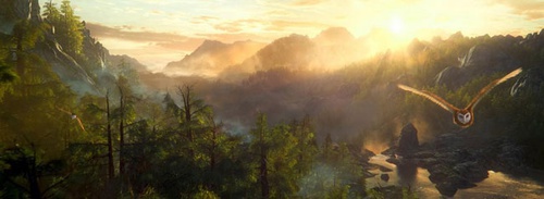 paysage du film