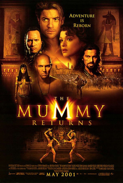 Affiche du film Le retour de la Momie 