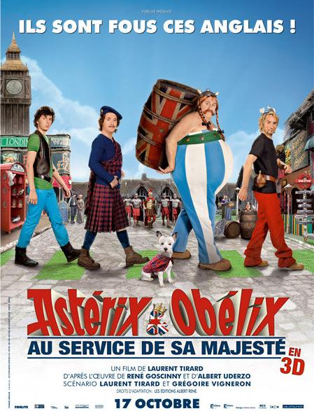 Affiche du film Astérix et Obélix : Au service de sa majesté 