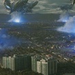 une attaque des vaisseaux spatiaux