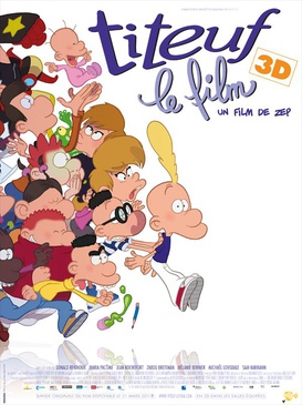 Affiche du film Titeuf, Le Film 3D