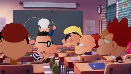 en salle de classe