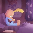 Titeuf dans son lit