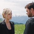 Clovis Cornillac et Mélanie Laurent en montagne