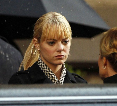 emma stone 2  tournage spider man reboot