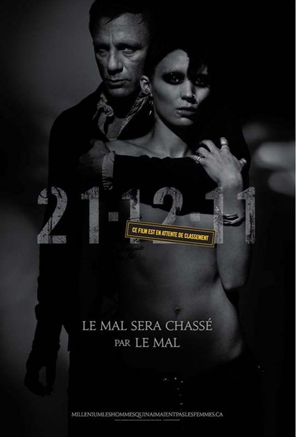 Affiche du film Millenium Les hommes qui n’aimaient pas les femmes  