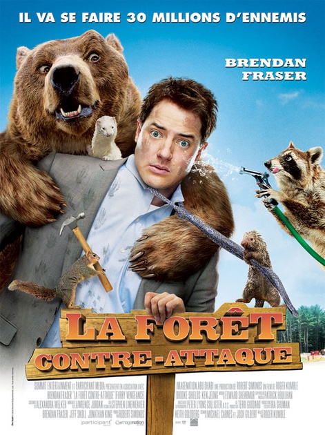 Affiche du film La forêt contre-attaque 